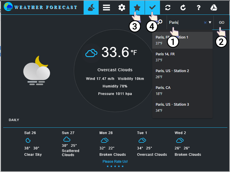 Check The Forecasts Weather Forecast